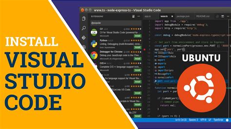 Install Visual Studio Code Ubuntu Apokey