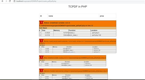 Mysql How To Create Invoice Pdf With Php And Fpdf Stack Overflow