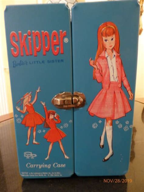 Vintage Barbie Skipper Carrying Case 1964 No Doll Ebay