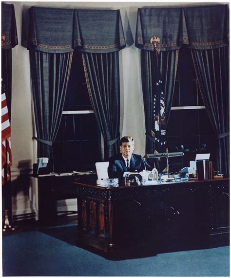 White house gift shop's collection of fine wood furniture and office accessories will give your office or home study presidential gravitas with collectibles or gifts symbolic of the oval office. File:Portrait of President Kennedy at his desk. White ...