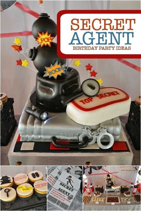 10 Birthday Party Ideas Perfect for Boys | Spy birthday parties, 10th