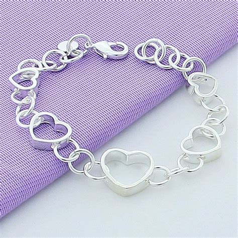 Open Heart Sterling Silver Jewelry Collection Heart Charms Etsy