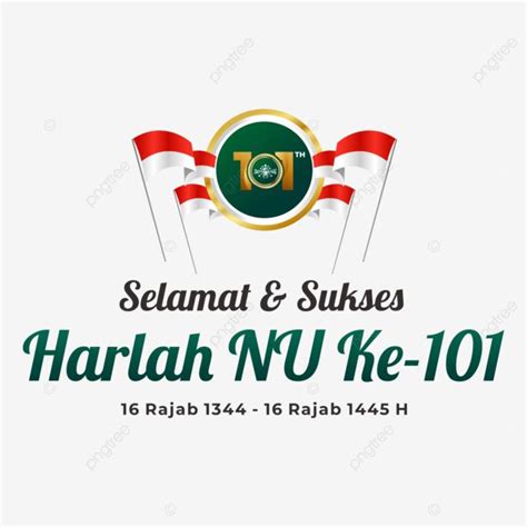 Nahdatul Ulamas Birthday Or With The St Harlah Nu Logo Vector May It Be Milad