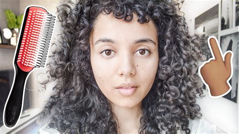 Those with curly hair know: Do I Regret Buying a Denman Brush? Finger Coiling vs ...