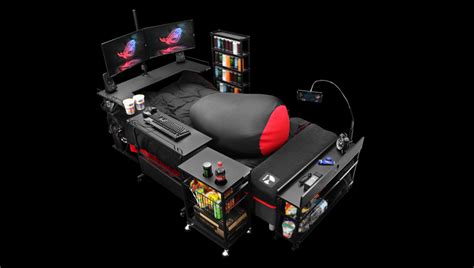 Move Your Puny Gaming Chairs Aside Bauhütte Introduces The Gaming Bed Techpowerup