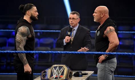 Roman reigns announces hiatus to battle leukemia. WWE Smackdown Results: Goldberg, Roman Reigns Make ...