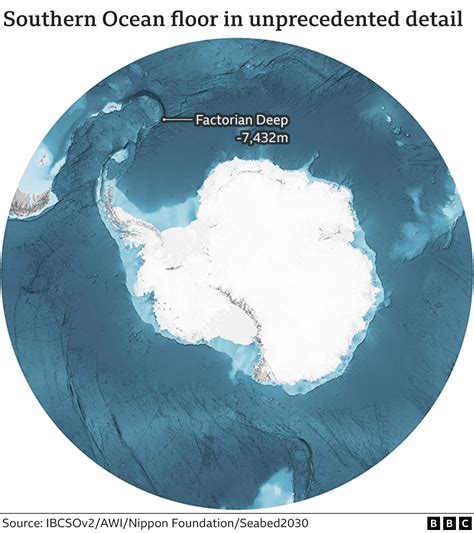 Antarctica Southern Ocean Floor Mapped In Greatest Ever Detail Bbc News