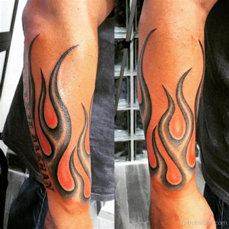 Color ink sagittarius in flame tattoo on chest. 34 best Flame Tattoo On Finger images on Pinterest | Flame ...
