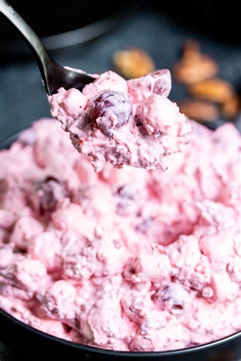 Instructions combine sweetened condensed milk, pineapple, and cherry pie filling in a large bowl. Creamy Cranberry Salad {Cranberry Fluff} | Home. Made ...
