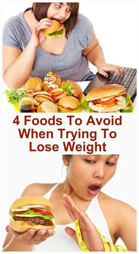 4 foods to avoid when trying to lose weight