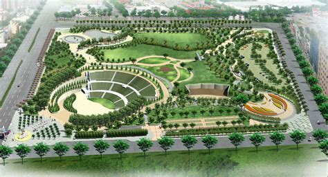 Plan Public Park Design Landscape Architecture Landscape Architecture