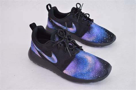 These Custom Hand Painted Nike Roshe One Sneakers Have Galaxy Pattern