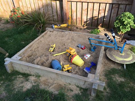 Cool Sandbox Idea For The Garden Parquinho Brinquedos