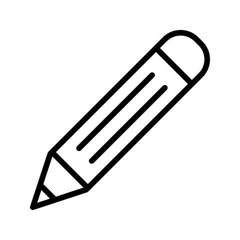 Pencil Icon Vector Art Icons And Graphics For Free Download