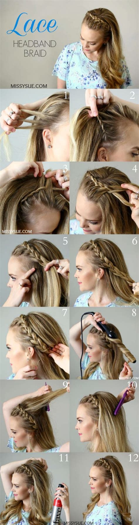 The Prettiest Braided Hairstyles For Long Hair With Tutorials For