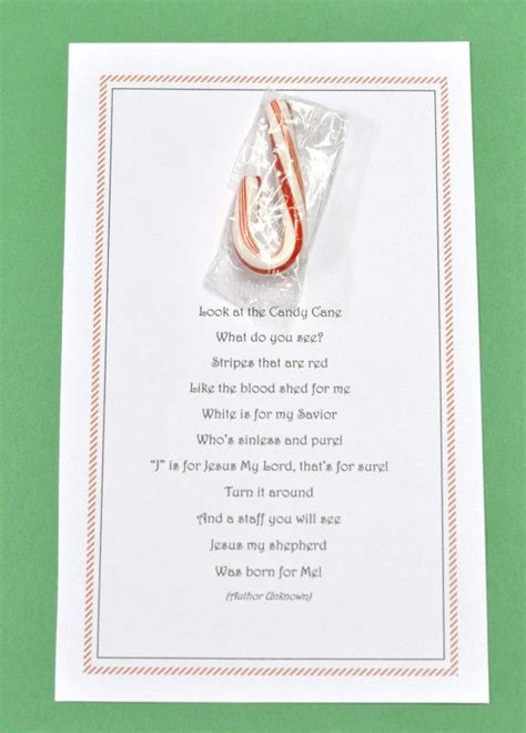 After i taught my students about the candy cane, i would have volunteers stand up and retell i love this poem.i am using the printable for my friends and grandchildren's christmas.thank you for making it available for printing. God's Little Explorers: Week 13 (J is for Jesus + Candy ...