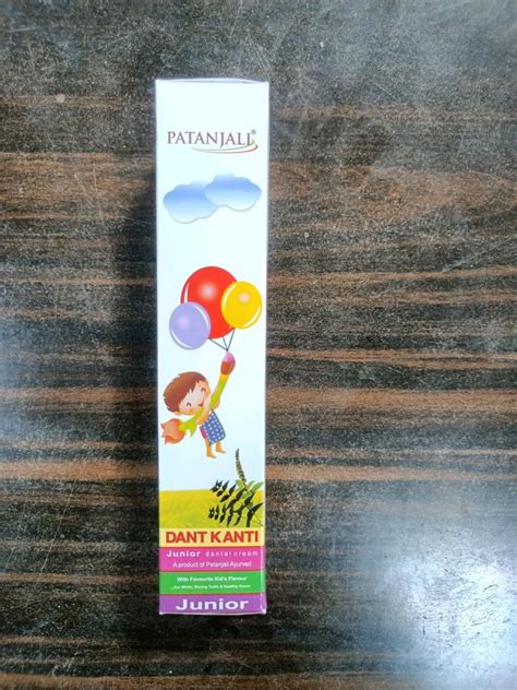 Patanjali Gm Dant Kanti Junior Toothpaste At Rs Box Patanjali