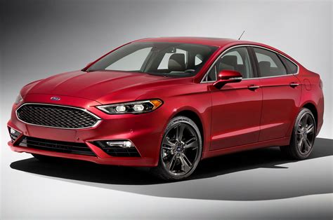 2017 Ford Fusion Refreshed For Detroit Adds 325 Hp V6 Sport Model