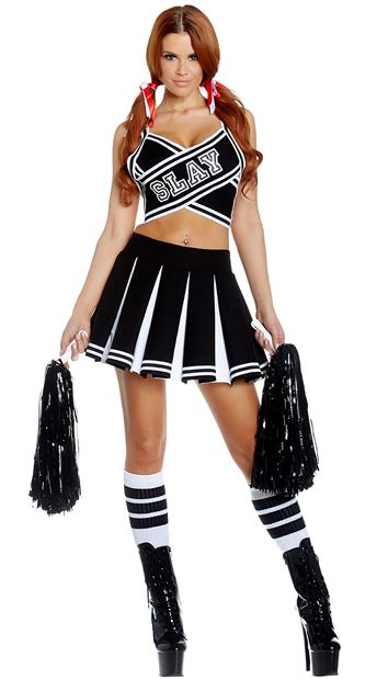 Play Or Slay Costume Sexy Cheerleader Costume