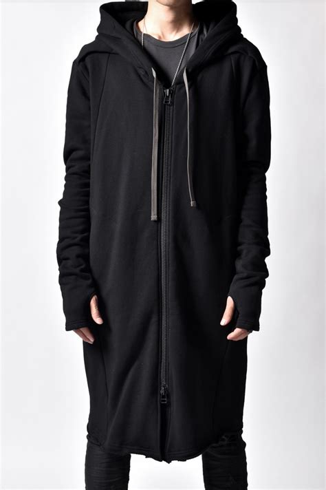 Darkshadow Long Oversized Full Zip Hoodie Ofelya Boutique