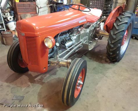 1950 Ferguson To 20 Tractor In Tonganoxie Ks Item Bw9560 Sold