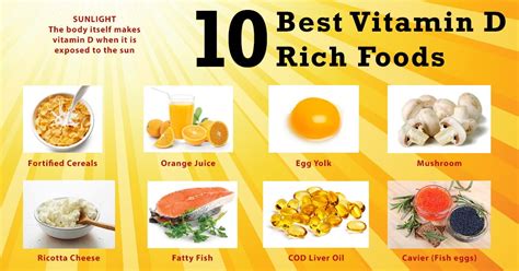 Best And Healthy Vitamin D Rich Food Sources
