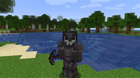 I tried my best to make a tank. The new Netherite armor and tools are awesome! : Minecraft