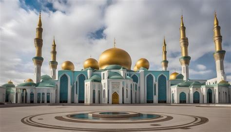 Premium Photo Nursultan Astana Kazakhstan The Hazrat Sultan Mosque In