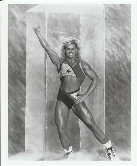 Lori Fetrick 8x10 Photo Ice From American Gladiators Tv Show 1990 S Uniform Hot Ebay