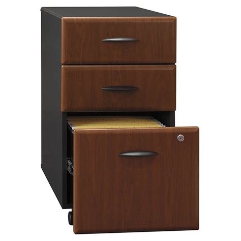 Home decor best design for metal file cabinet 2 drawer. Series A 3 Drawer Mobile File Cabinet in Hansen Cherry ...