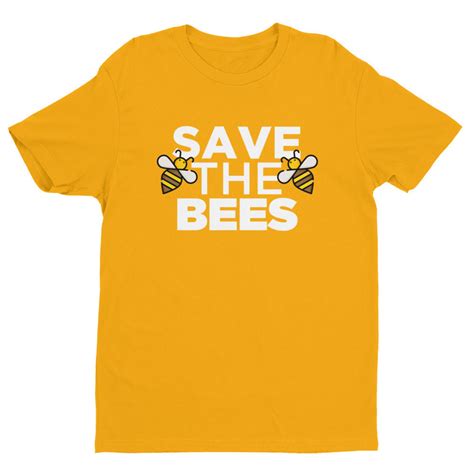 Save The Bees Unisex T Shirt Earth Day Bee Lover Shirt Etsy