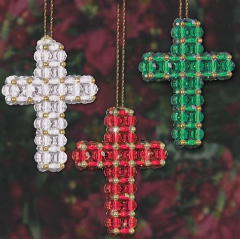 To begin your rosary, tie on your cross or crucifix. Christmas Beaded Crosses Kit (set of 9) only £13.85
