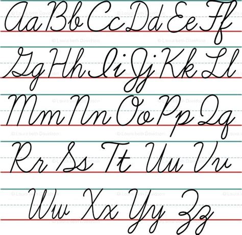 Today we will discuss cursive alphabet practice sheets printable which included as well 50 cursive writing worksheets alphabet sentences advanced and practice cursive letters az pointeuniform. cursive alphabet - lbdavidson - Spoonflower | Cursive ...