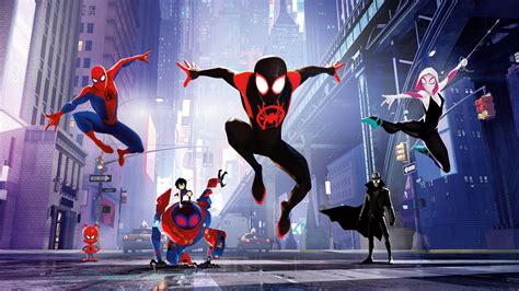 Spider Verse Wallpapers Top Free Spider Verse Backgrounds Wallpaperaccess