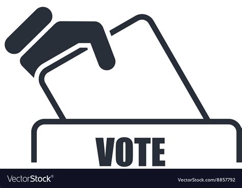 Election Icon Election Voting Icon Set Stock Vector 321531872
