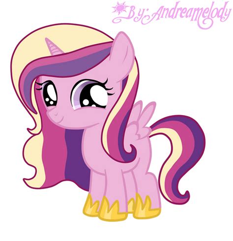 The Princess Cadence Filly By Andreasemiramis On Deviantart