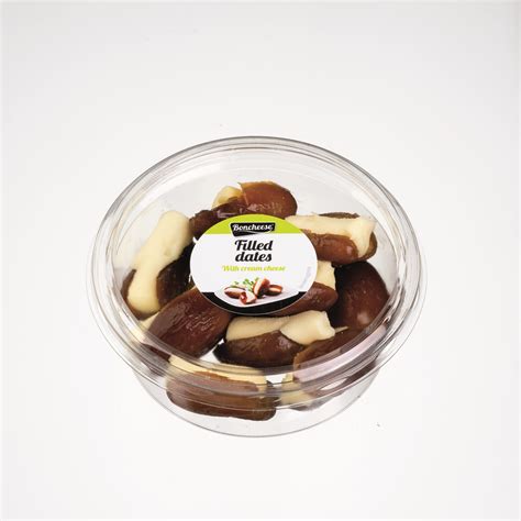 Gevulde dadels met roomkaas Naturel 125 gram