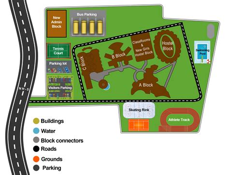 Peddie School Campus Map