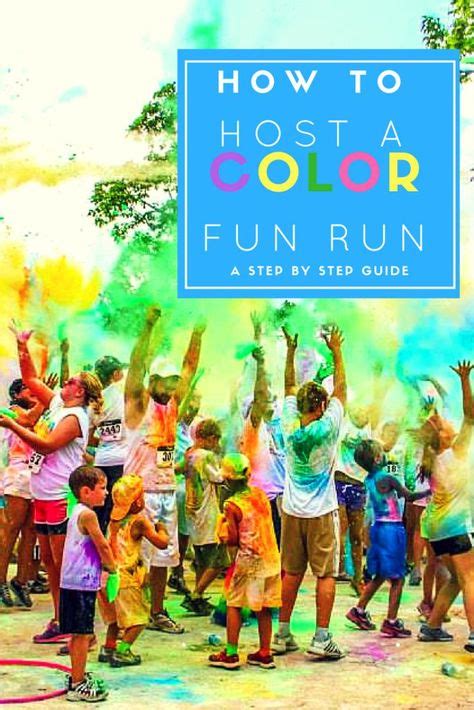 How To Clean Up Colorful Fun Run Powder And Powdered Paint With Images