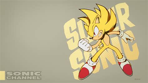 Wallpaper Super Sonic Sonic The Hedgehog Sega Video Game Art