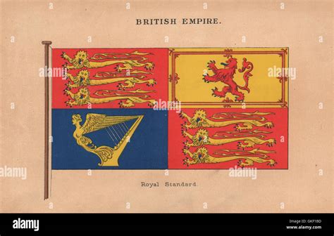 British Empire Flags Royal Standard Hi Res Stock Photography And Images