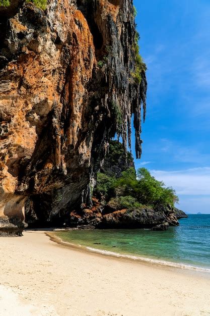Premium Photo Famous Phranang Cave At Raylay Railay Beach Krabi Thailand