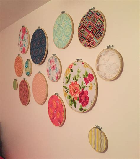 A Gallery Of Embroidery Hoops Cf Embroidery Hoop Crafts Diy Crafts