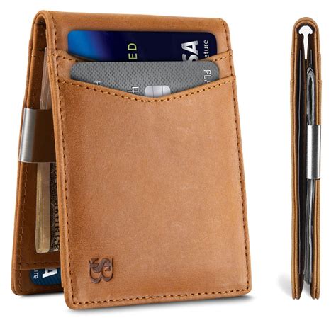 serman brands serman brands money clip wallet mens wallets slim front pocket rfid blocking