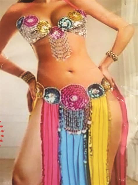 Egyptian Professional Belly Dance Costume Made Any Color Clothing