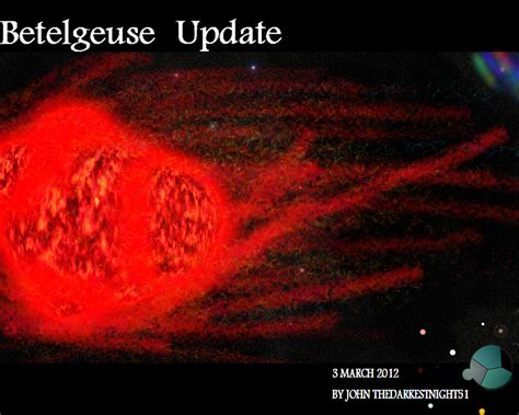 Red Supergiant Betelgeuse Update By Thedarkestnight51 On Deviantart