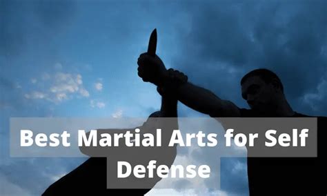 5 Best Martial Arts For Self Defence With Explanations