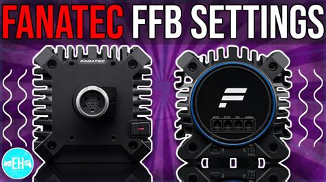 Fanatec CSL DD GT DD Pro Ideal Force Feedback Settings YouTube