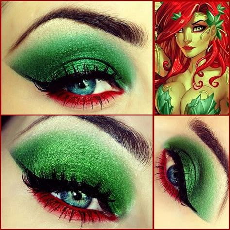 Poison Ivy Eye Makeup Costume Makeup Pinterest Poison Ivy Poisons And Ivy