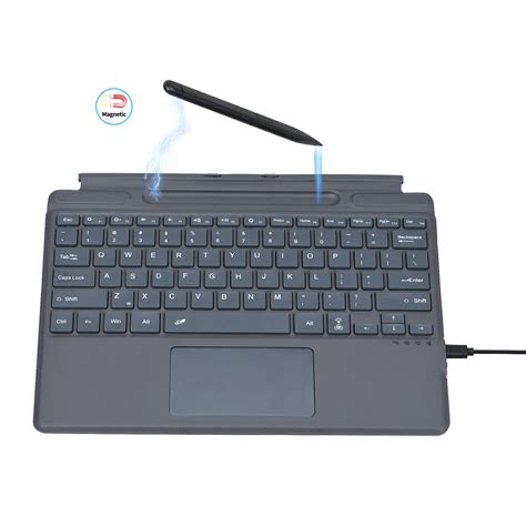 Backlit Wireless Keyboard For Microsoft Surface Pro 8x Keyboard For